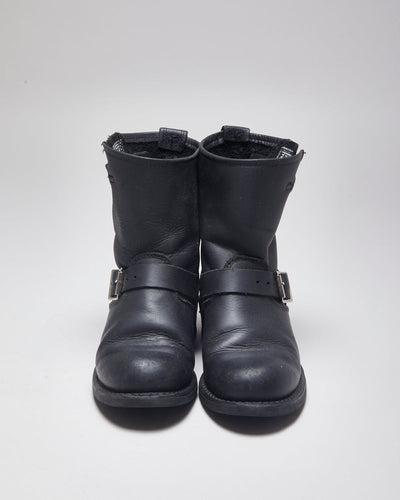 Vintage Frye Biker Boots - UK4