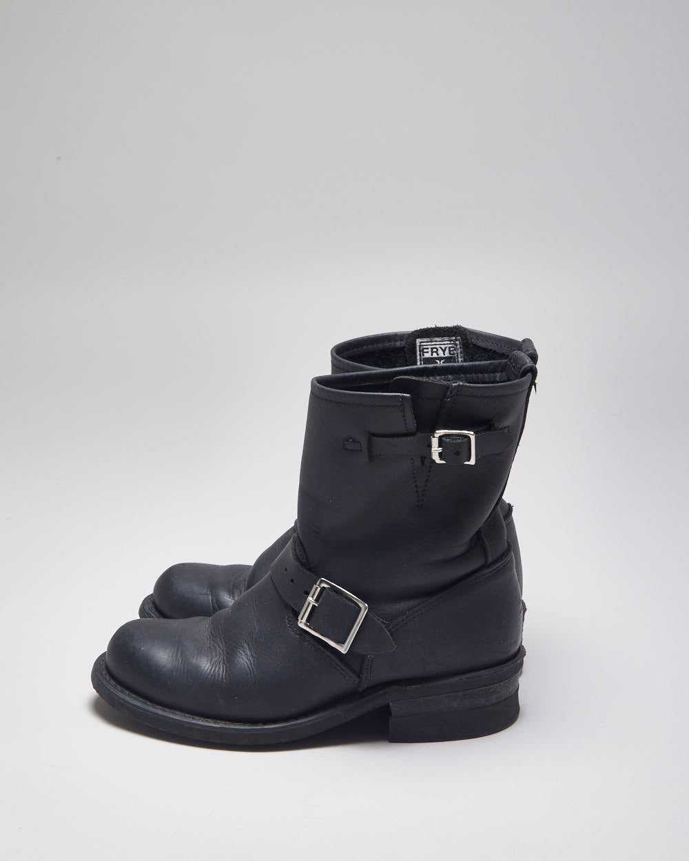 Vintage Frye Biker Boots - UK4