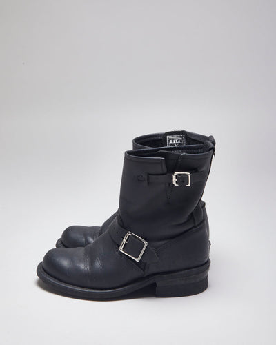 Vintage Frye Biker Boots - UK4