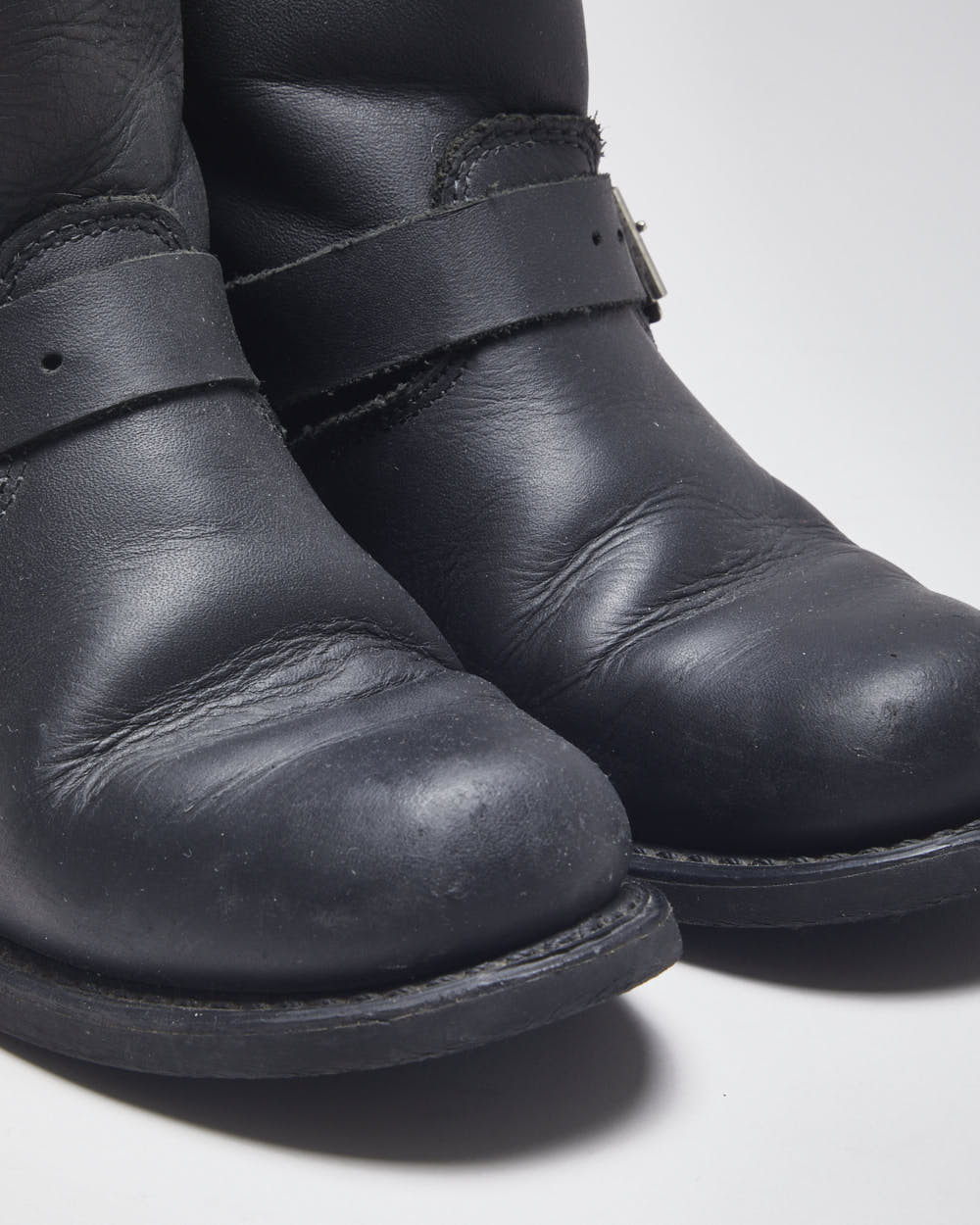 Vintage Frye Biker Boots - UK4