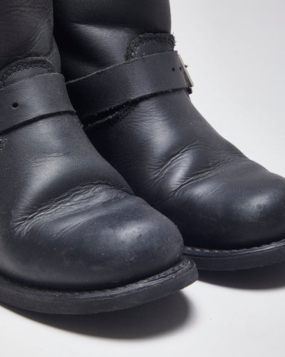 Vintage Frye Biker Boots - UK4