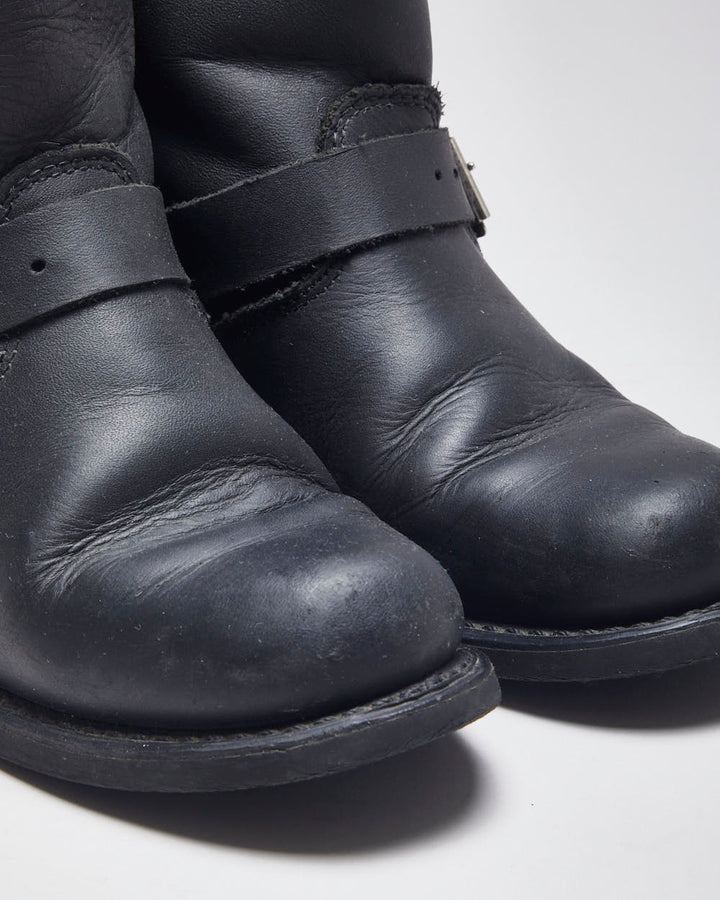 Vintage Frye Biker Boots - UK4