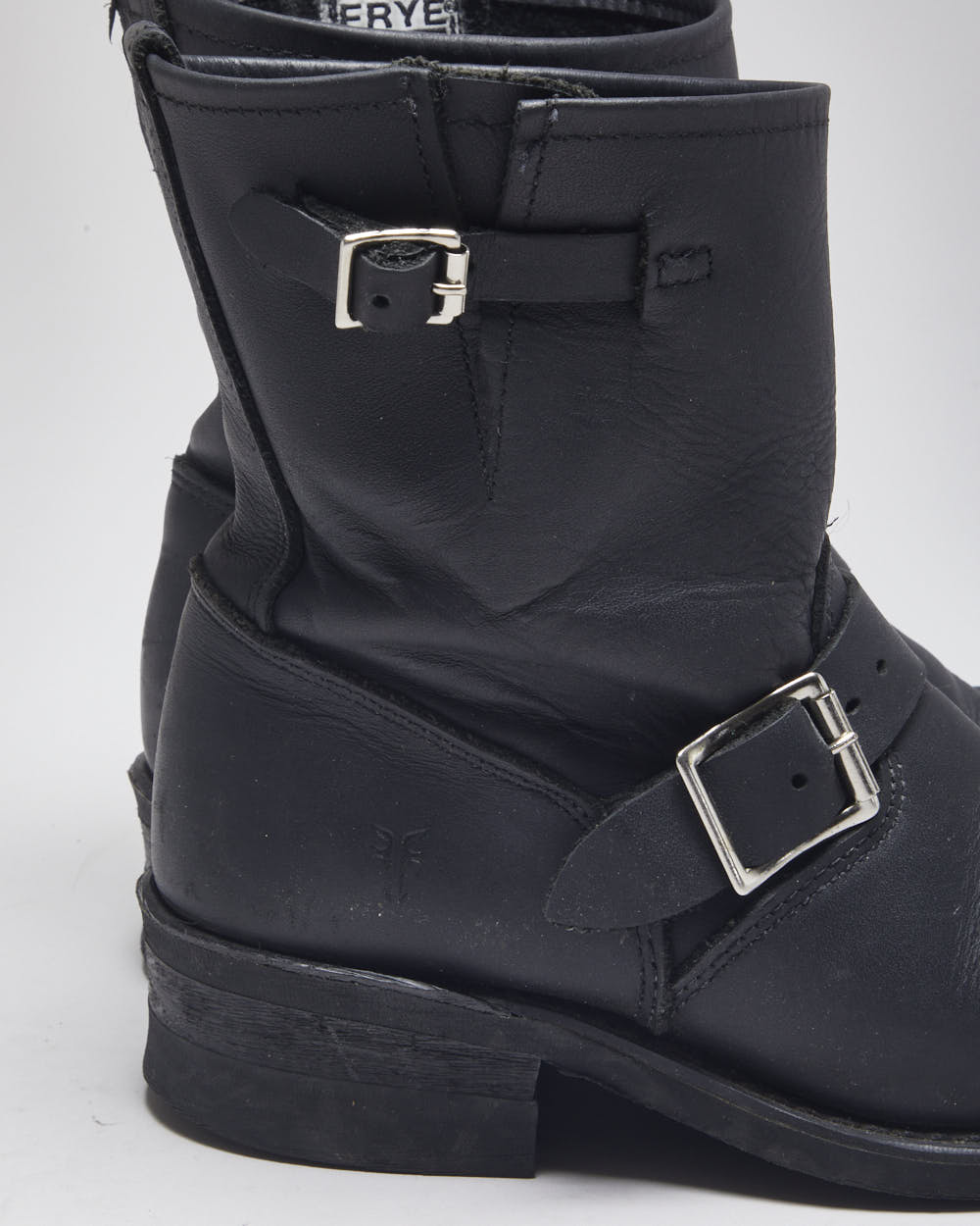 Vintage Frye Biker Boots - UK4