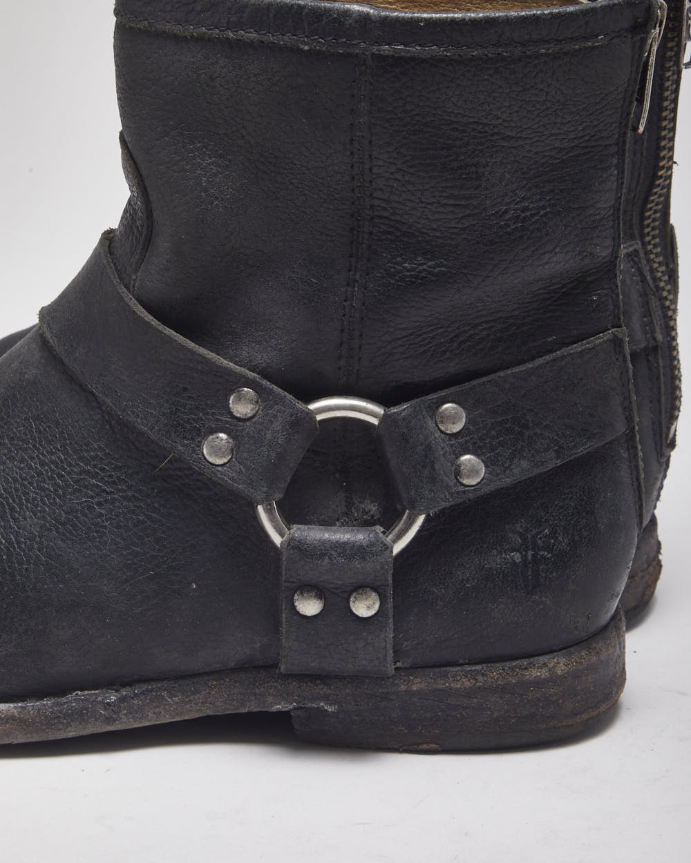 Vintage Frye Biker Boots - UK5