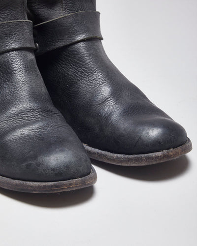 Vintage Frye Biker Boots - UK5