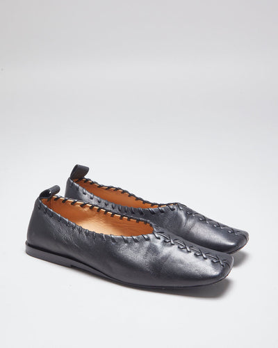 Jil Sander Whipstitch Ballet Flats - UK4