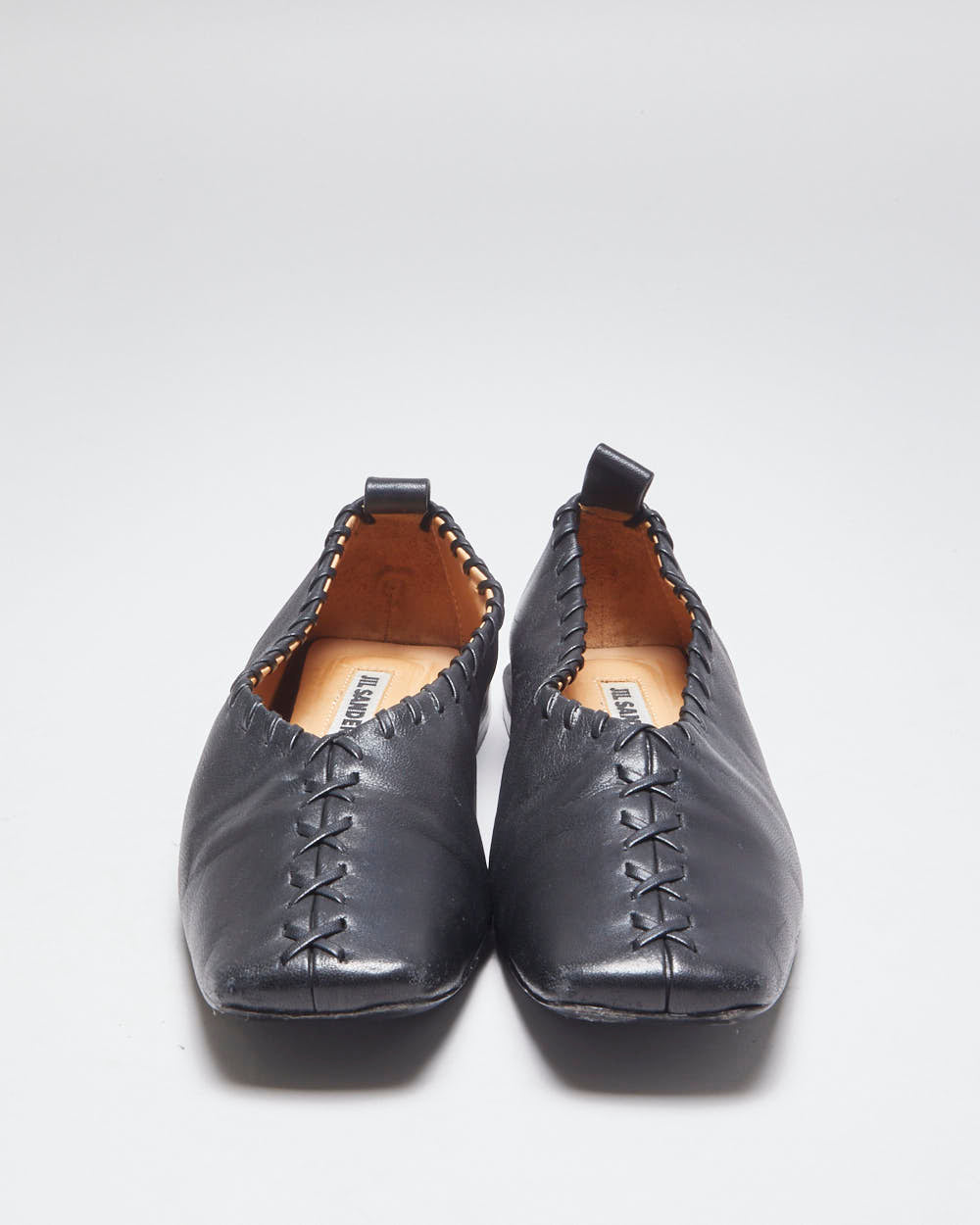 Jil Sander Whipstitch Ballet Flats - UK4