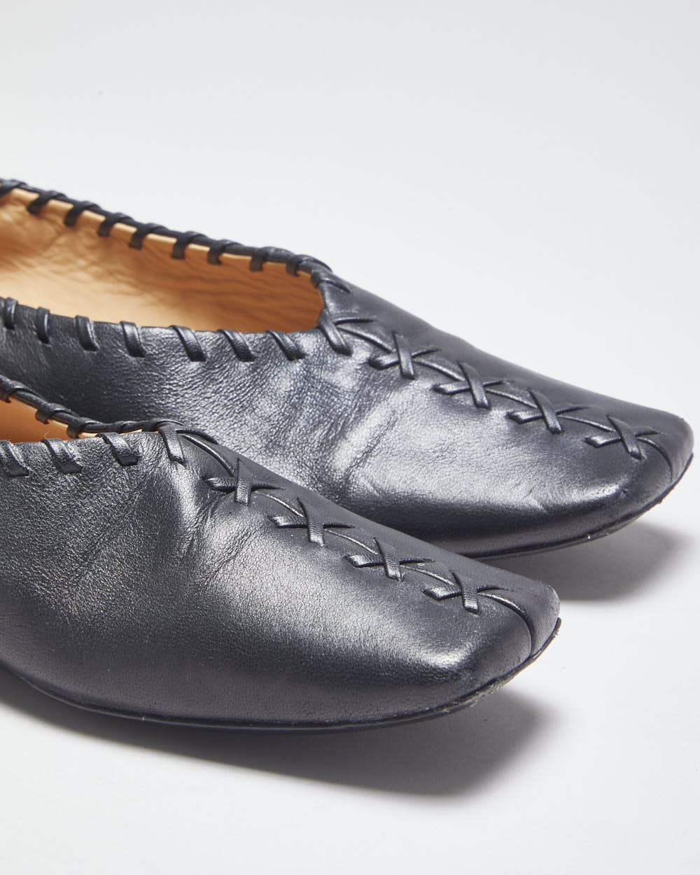 Jil Sander Whipstitch Ballet Flats - UK4