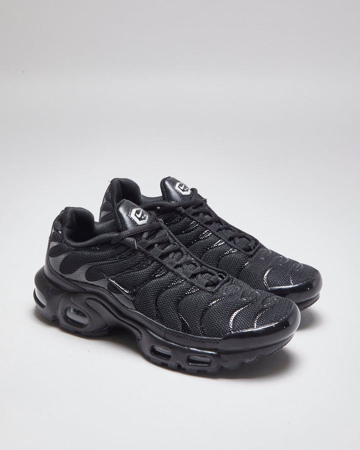 Nike Airmax Plus TN Black Trainers - Main Image