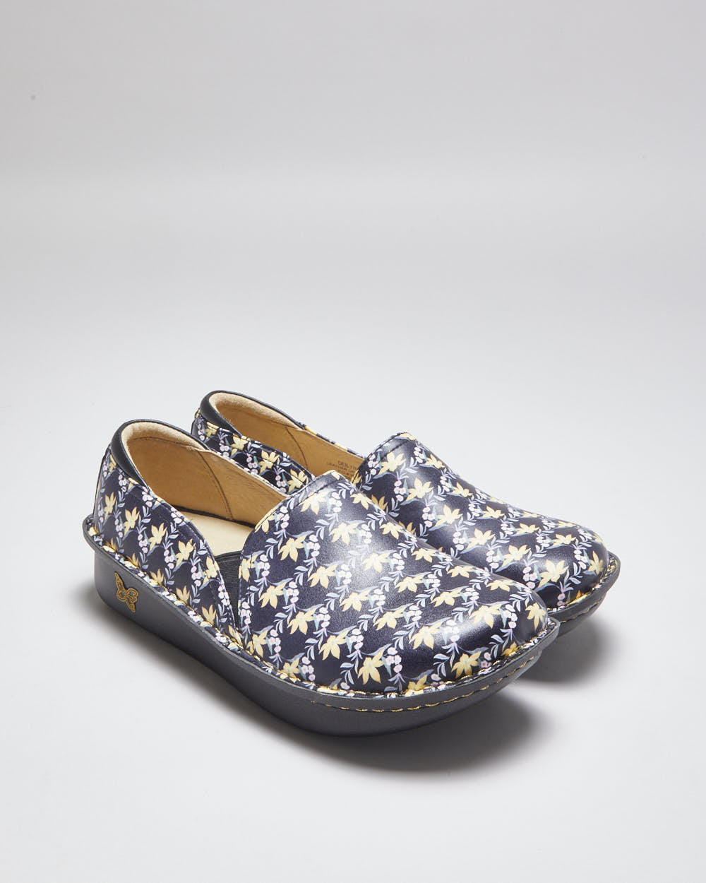 Alegria Floral Slip-on Shoes - UK7