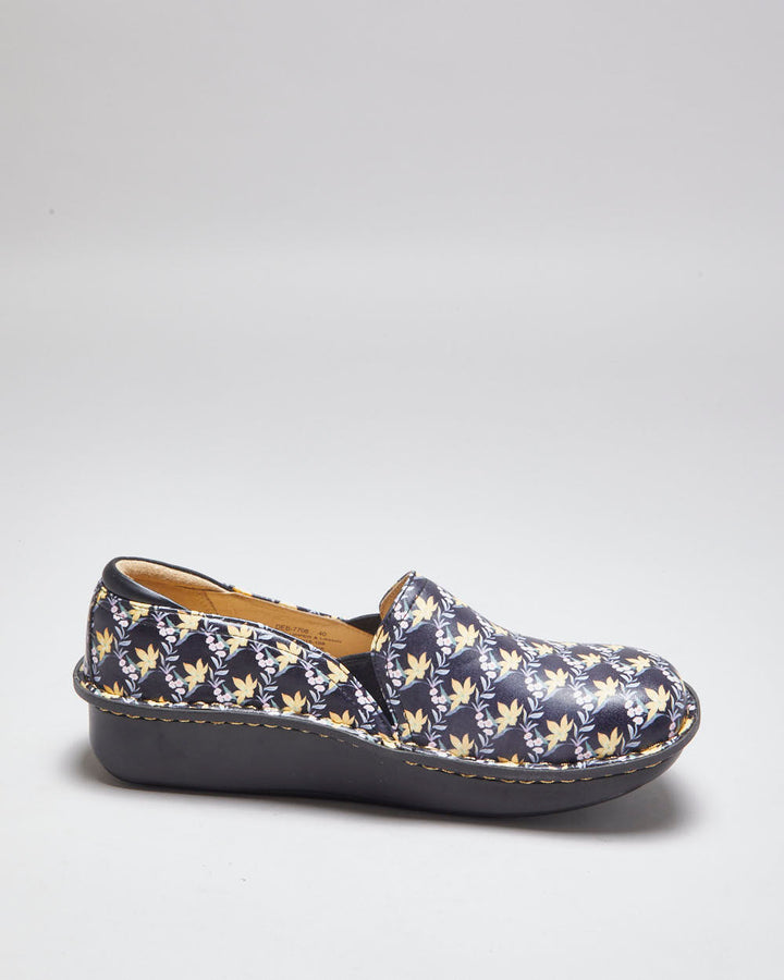 Alegria Floral Slip-on Shoes - UK7