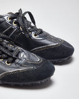 Deadstock Geox Respira Black Trainers - UK4
