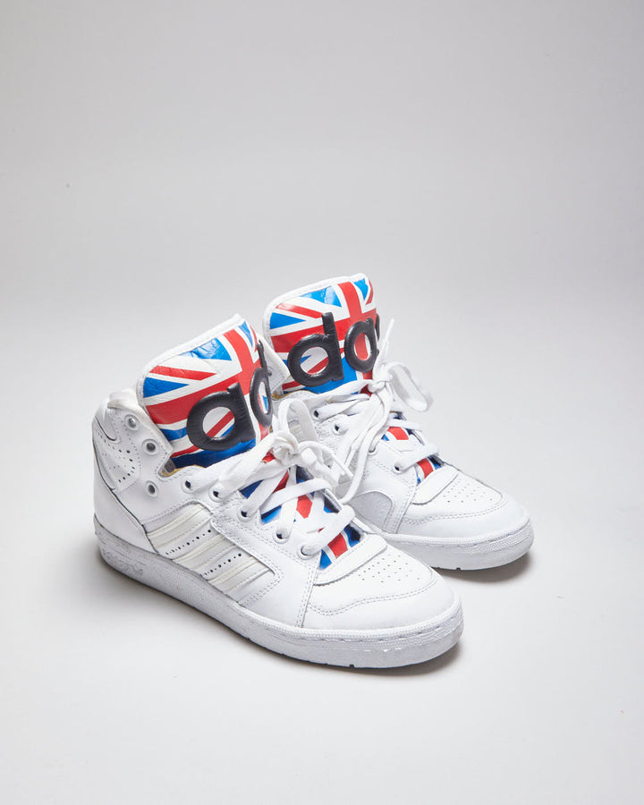 Adidas x Jeremey Scott Union Jack Trainers - UK6