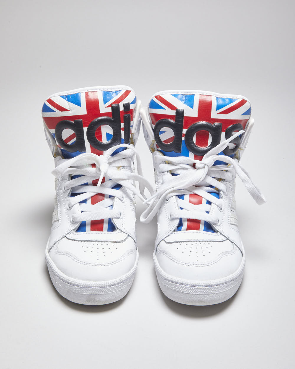 Adidas x Jeremey Scott Union Jack Trainers - UK6 – Rokit