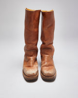 Vintage Frye Brown Boots - UK3.5