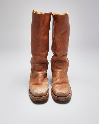 Vintage Frye Brown Boots - UK3.5