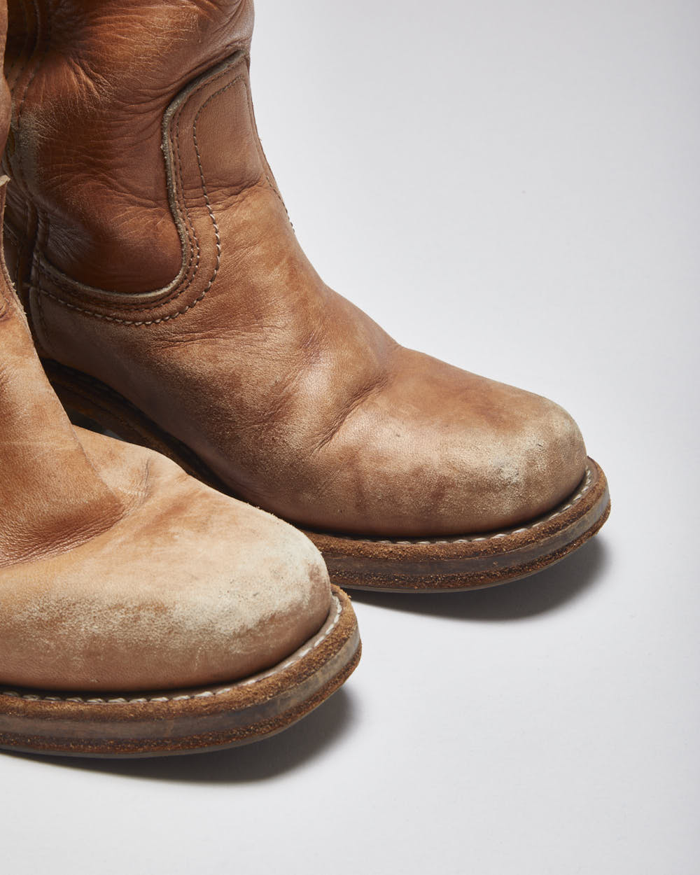 Vintage Frye Brown Boots - UK3.5