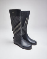 Burberry Black Wellington Boots - UK3