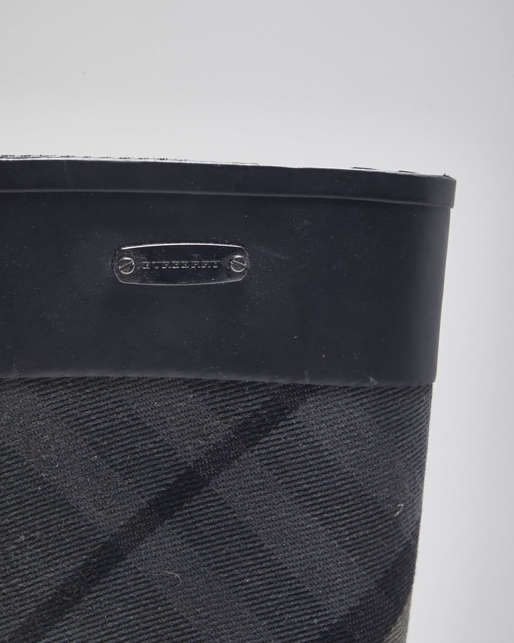Burberry Black Wellington Boots - UK3