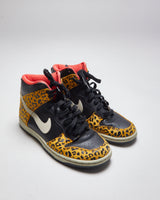 Nike Dunk Skinny Leopard Trainers -UK3.5