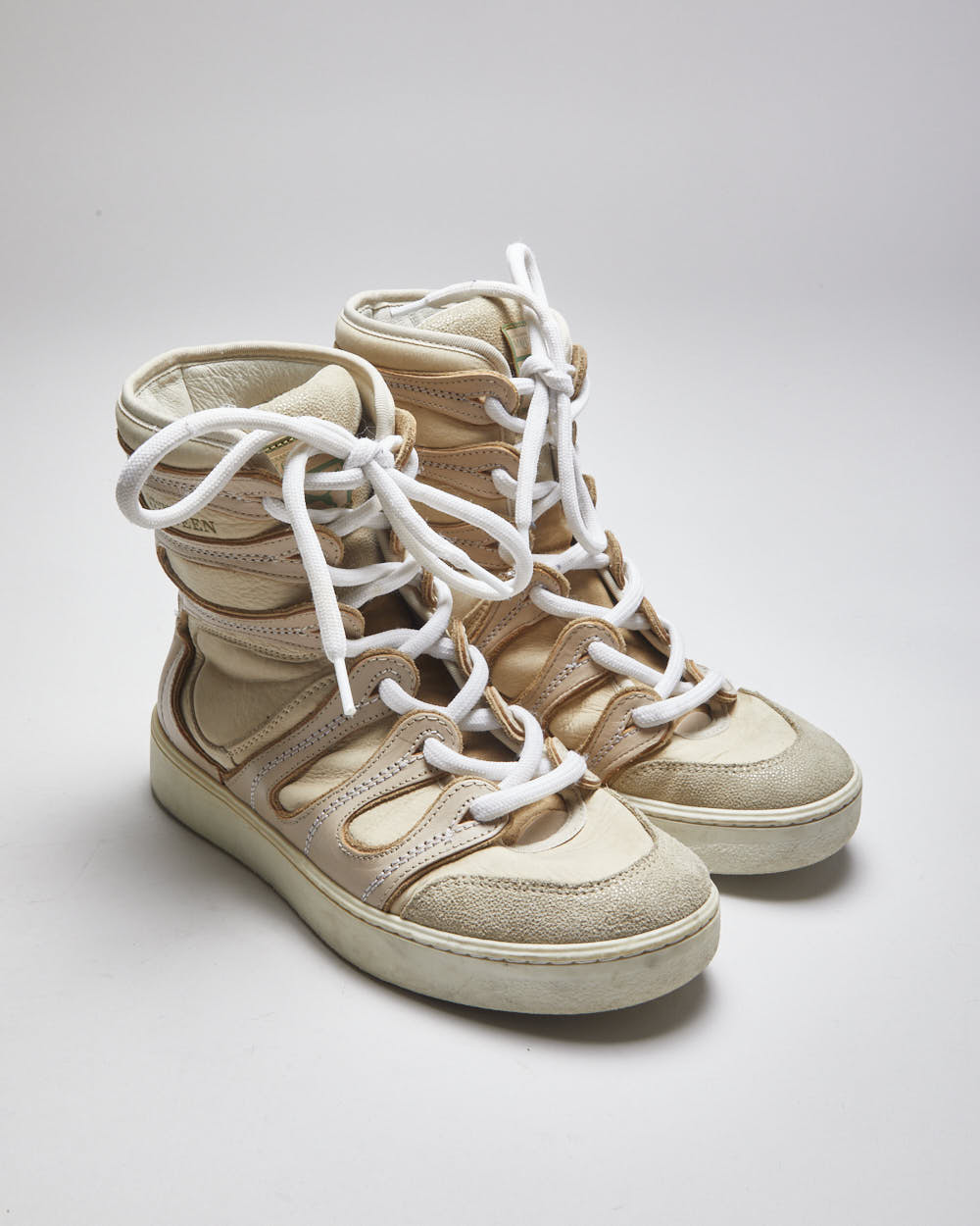 Puma x Alexander McQueen hi Top Trainers - Uk6