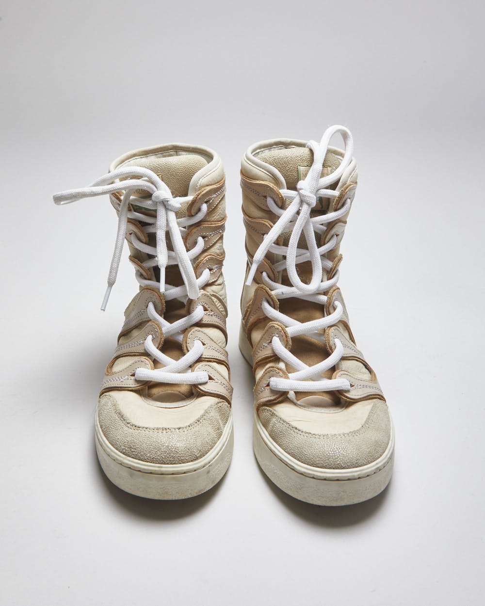 Puma x Alexander McQueen hi Top Trainers - Uk6 – Rokit