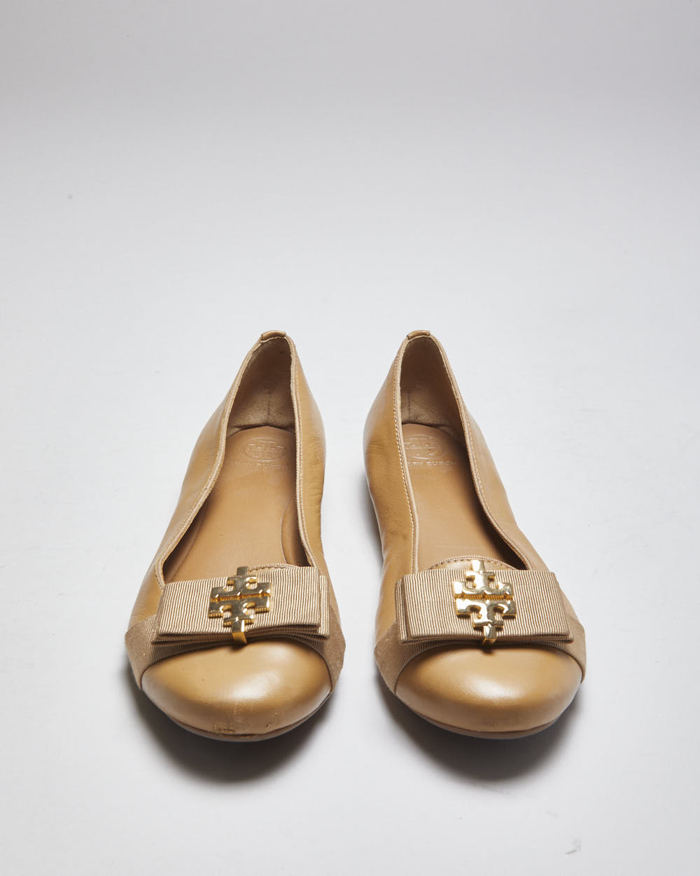 Tory Burch Brown Ballet Pumps - UK6