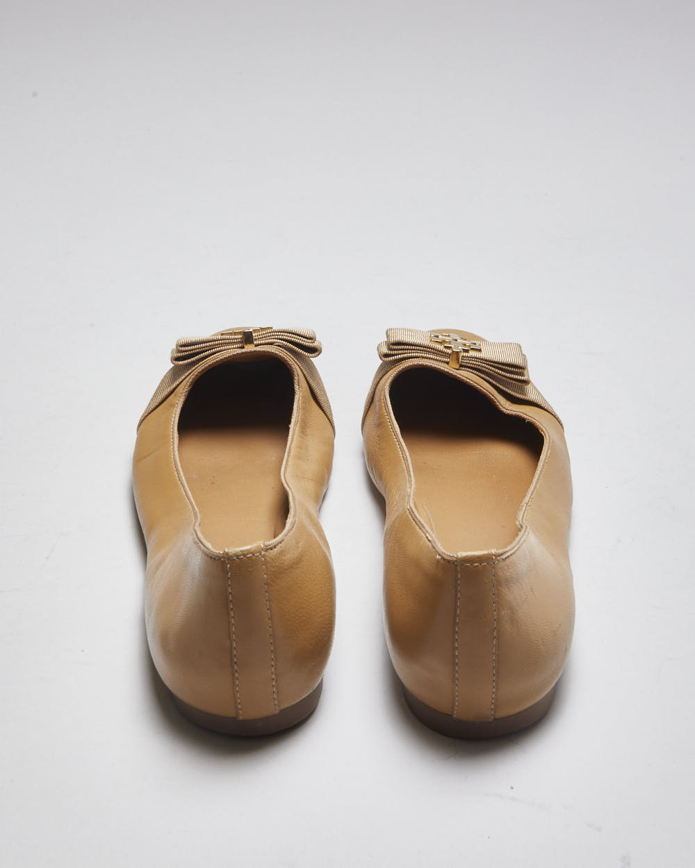Tory Burch Brown Ballet Pumps - UK6