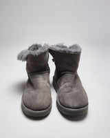 Ugg Grey Sherpa Lined Boots - UK6