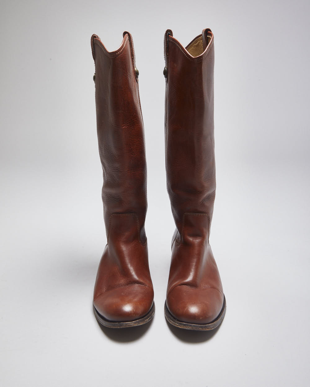 Vintage Frye Brown Leather Boots - UK5.5