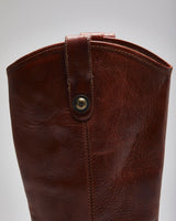 Vintage Frye Brown Leather Boots - UK5.5