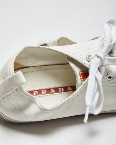 Prada Leather Trainers - UK3.5