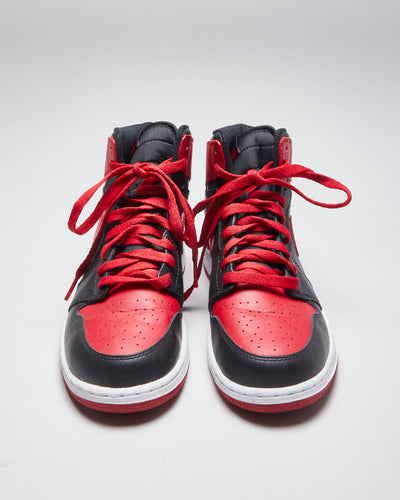 Nike Dunk Black & Red Trainers - UK6