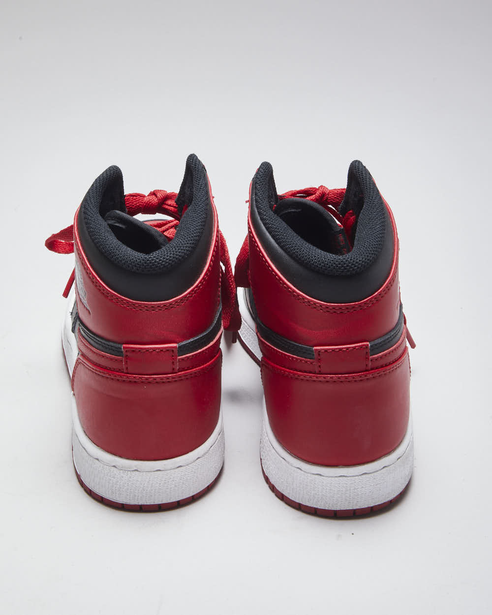 Nike Dunk Black &amp; Red Trainers - UK6