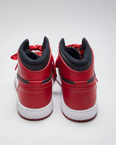 Nike Dunk Black & Red Trainers - UK6