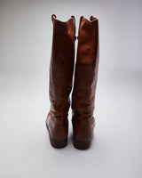 Vintage Frye Brown Leather Boots - UK5.5