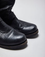 Vintage Women's Frye Engineer Buckle Ankle Boots - UK 6