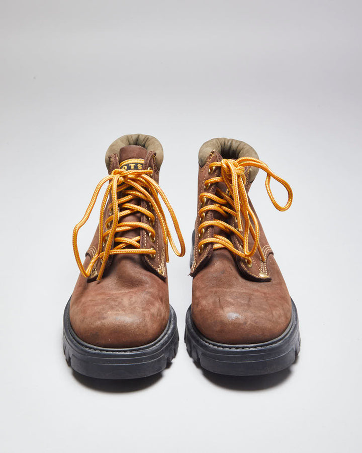 Vintage Women's Roots Ankle Length Hiking Boots - UK 5.5