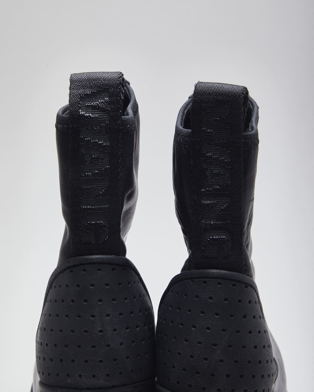 Vintage Women's Alexander Wang x H&amp;M Heeled Front Zip Boot - UK 3