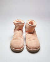 Vintage Women's Y2K Ugg Suede Insulated Ankle Boots - UK 5