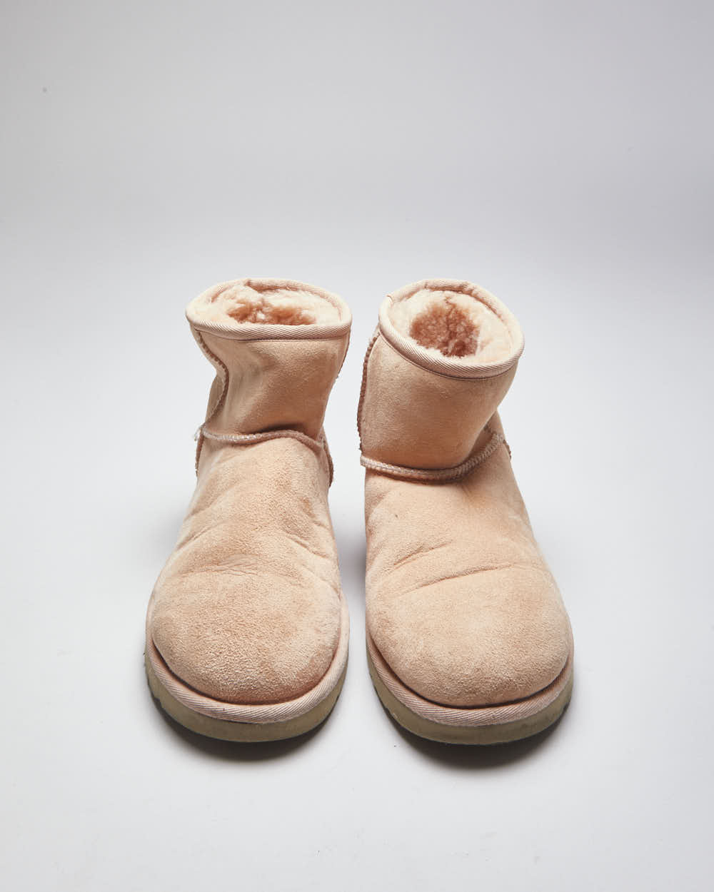Vintage Women's Y2K Ugg Suede Insulated Ankle Boots - UK 5