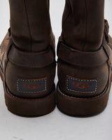 Vintage Women's Ugg Leather Insulated Buckle Ankle Boots - UK 4.5