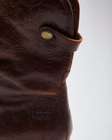Vintage Women's Ugg Leather Insulated Heel Ankle Boots - UK 4.5