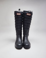 Vintage Women's Hunter Puffer Insulated Rubber Welly Boots - UK 7