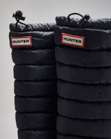 Vintage Women's Hunter Puffer Insulated Rubber Welly Boots - UK 7