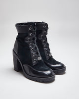 Vintage Y2K Women's Coach Heeled Ankle Boots - UK 5