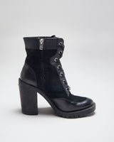 Vintage Y2K Women's Coach Heeled Ankle Boots - UK 5