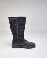 Coach Monogram Black Boots - UK6