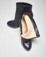 Christian Louboutin Black Heeled Ankle Boots - UK6