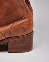 Vintage Frye Lace-Up Brown Leather Boots - UK7.5